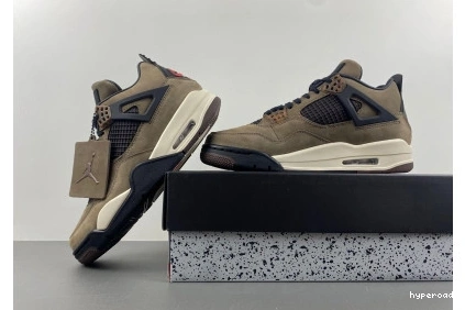 Hyperoad Brown x Scott Jordan Air Retro 4 Travis 1030